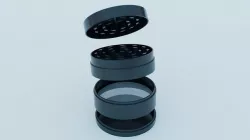 Cannabis Weed Grinder 3D model