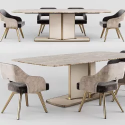 Cantori VOYAGE Rectangular table 3D model
