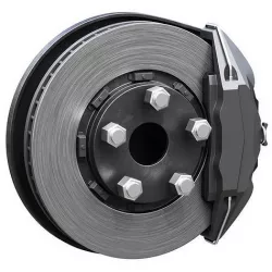 Car braking system for SUV cars 3D model