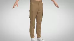 Cargo Pants 3D model