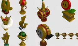 Cartoon - Objects 2 Low-poly 3D model