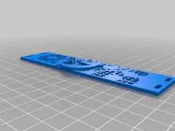Cat Grid Vent Blank Panel for Eurorack
