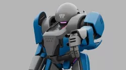 COMBAT DROID IONOS rigged character 3D model