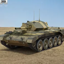 Crusader Mk III 3D model