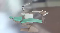 Dental chair  Low-poly 3D model