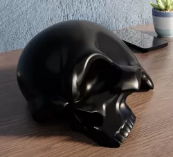 Desk Skull for Halloween