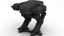 ED 209 Enforcement Droid 3D model 3D model