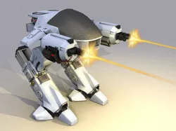 ED 209 Enforcement Droid 3D model