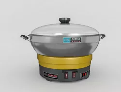 Electric pot  Electric hot pot Rice cooker Kitchenware 3D model