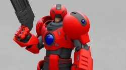 EXOSKELETON SOLDIER TROMOS RIGGED 3D model