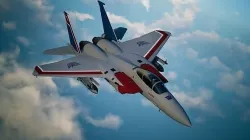 f-15 FIGHTER JET starscream 3D model