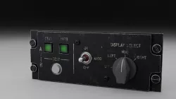 F16 AVTR Panel 3D model