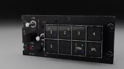 F16 ECM Panel 3D model