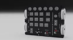 F16 Integrated Control Panel - ICP 3D model