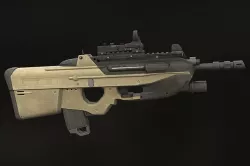 F2000 Low-poly 3D model