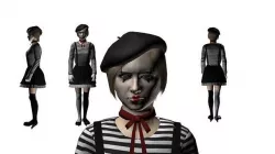 Female Joker unity ready 3D model