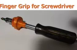 Finger Grip for Screwdriver