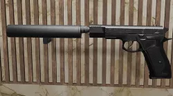 Fort-14 Pistol Low-poly 3D model