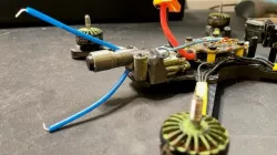 FPV 3-Way Antenna Mount Demibot Botgrinder Frame