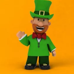 Fun leprechaun 3D model