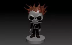 Funko Ghost rider 3D model