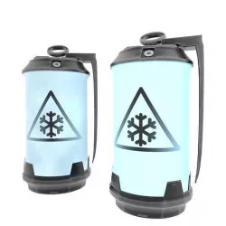 Futuristic Frost Grenade Low-poly 3D model