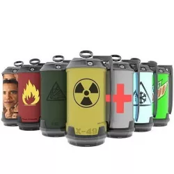 Futuristic Grenades Bundle Low-poly 3D model
