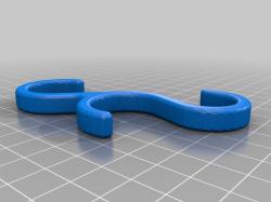 ▷ gancio per stampante 3D hook for 3D printer 3d models 【 STLFinder 】