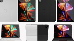 iPad Pro 12 inch-Magic keybord Apple Pencil 3D model
