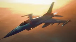 Jet F-16 Low-poly 3D model