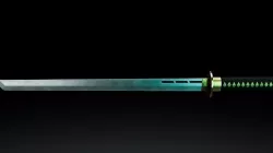 Katana Sword Game Prop-Medieval Asset Low-poly 3D model