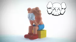 Kaws Sad 3D model