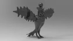 King Owl  3D model