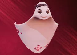 Laeeb World Cup Qatar 2022 Mascot 3D model