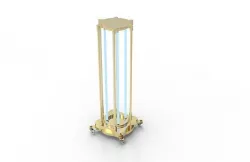 LIGHT UVC 2 Low-poly 3D model