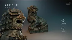 Lion C 3D model