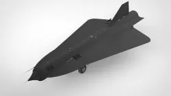 lockheed D-21 3D model
