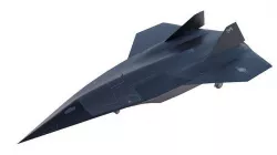 Lockheed SR-72 Darkstar Low-poly 3D model