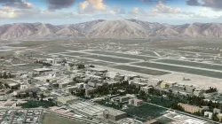 Military Airbase Low-poly 3D model