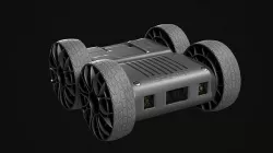 Mini UGV Drone PBR Game Ready Low-poly 3D model