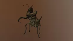 Monster Bug Mantis Low-poly 3D model