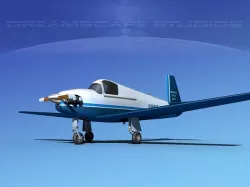 Mooney M-18 Mite V10 3D model