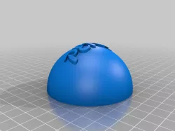 My Customized Christmas ball with  PETER