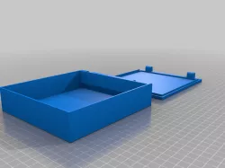 My Customized Hinged Box  - parametric3
