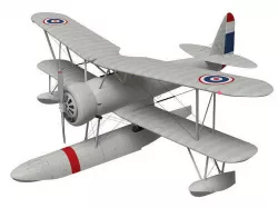 Nakajima  E8N Dave 3D model