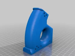 Nerf Pyragon thumb hole grip for Nexus Pro