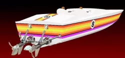 Offshore Powerboat 3D model