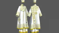 ORTODOX BISHOP VESTMENT 3D model