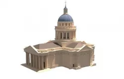 Pantheon Paris 3D model