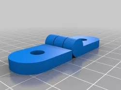 Parametric Hinge 1/2" Flat